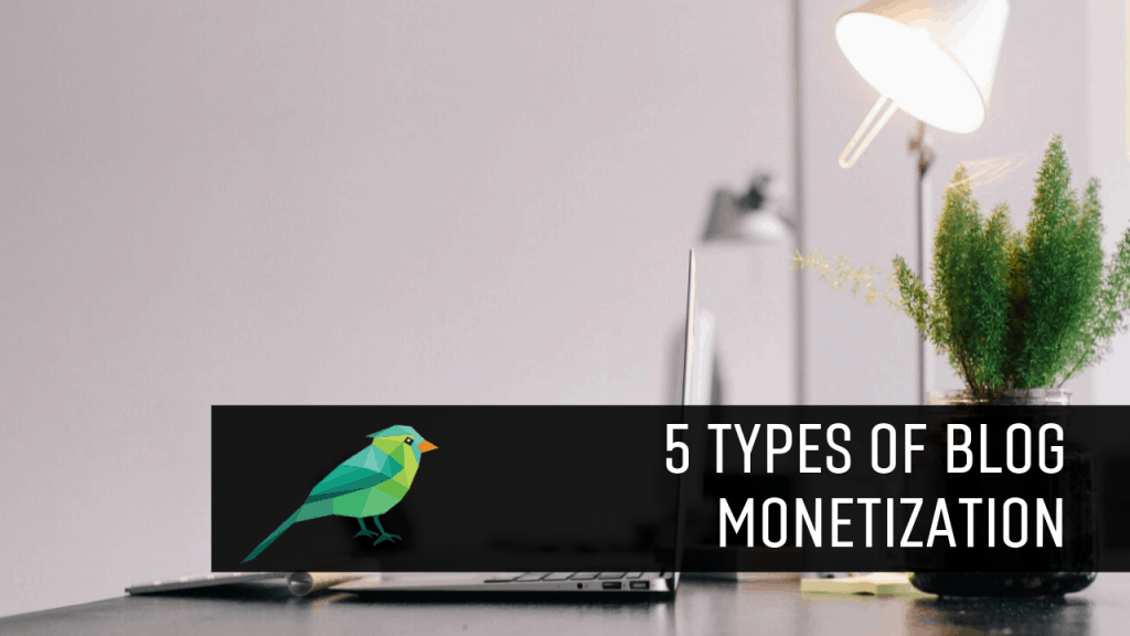 The 5 Types of Blog Monetization: How to Make Money with Blogs