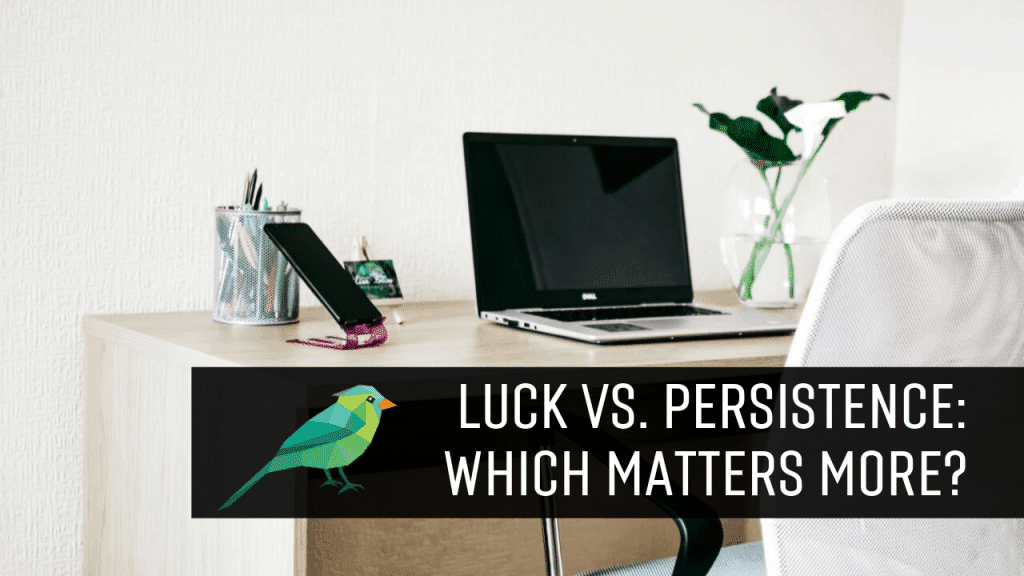 Luck vs. Persistence: Which is More Important to Make a Living Online?