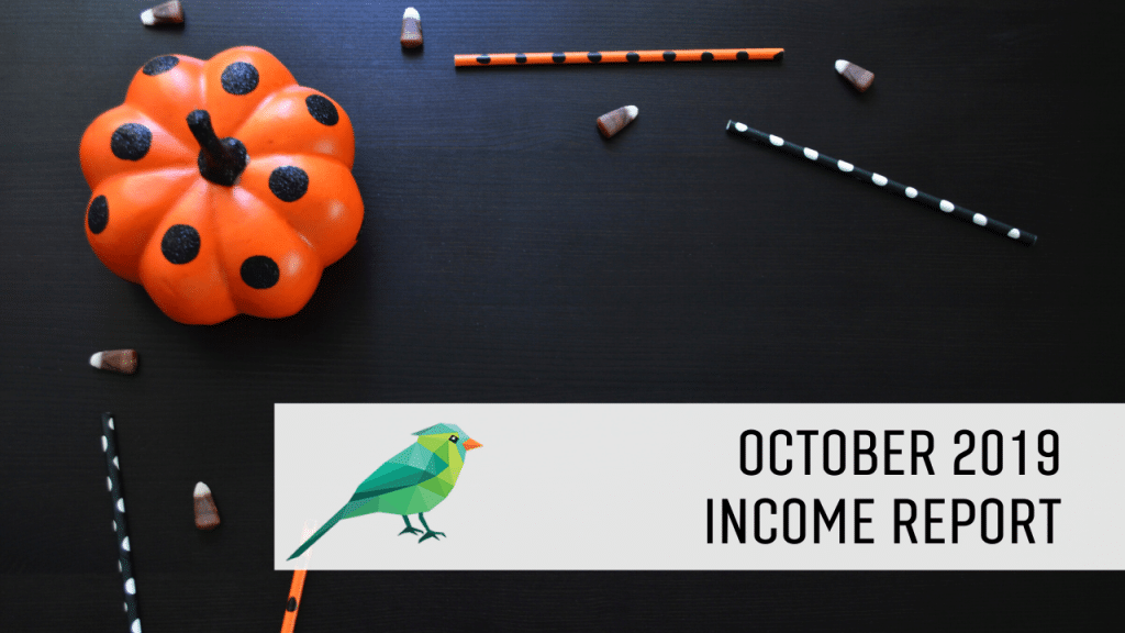 October Blog Income Report image