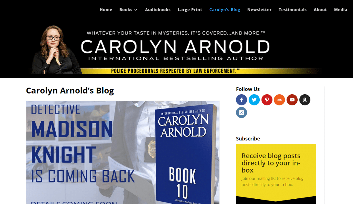 7 Inspiring Author Blogs to Give You Ideas 5 7 Inspiring Author Blogs to Give You Ideas